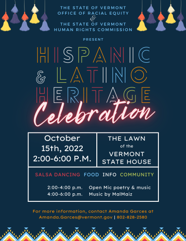 Hispanic / Latinx Heritage Month — Manchester Vermont